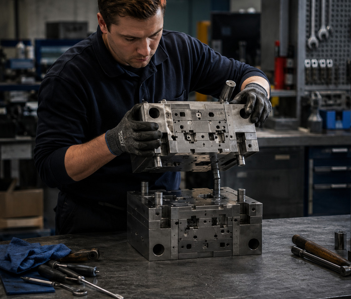 Reiniging van industriële machines, gereedschappen en onderdelen